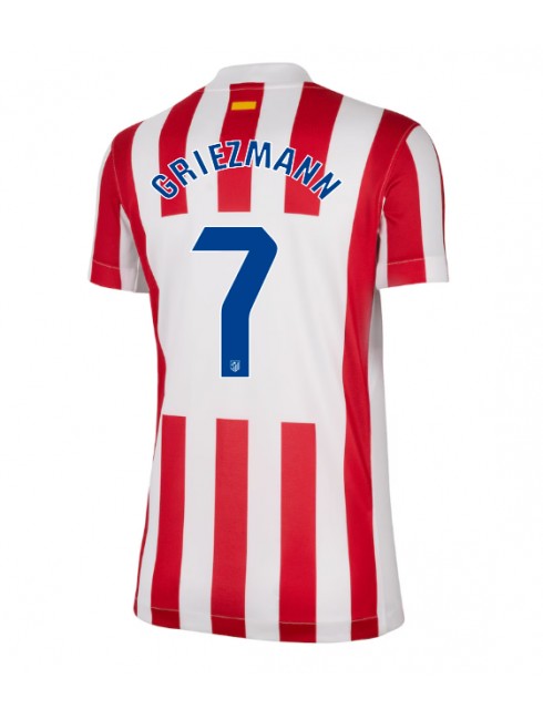 Atletico Madrid Antoine Griezmann #7 Heimtrikot für Frauen 2025-26 Kurzarm Atletico Madrid Antoine Griezmann #7 Heimtrikot für Frauen 2025-26 Kurzarm